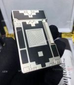 Wholesale S.T.Dupont Lighter Silver & Black Mens Lighter